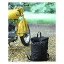 Trip Machine Vintage Leather 15L Motorcycle Saddlebag / Backpack  - Customhoj