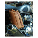Trip Machine Vintage Leather 3.3L Motorcycle Saddlebag / Shoulder Bag  - Customhoj