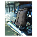 Trip Machine Vintage Leather 3.3L Motorcycle Saddlebag / Shoulder Bag  - Customhoj