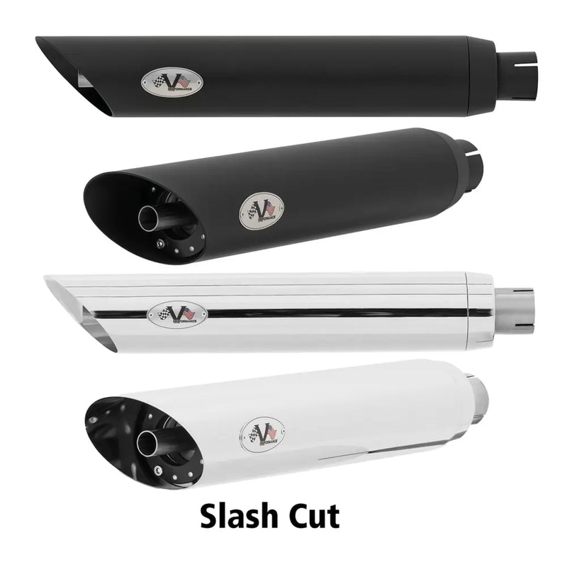 V-Performance EC-approved Slip-On Mufflers for Harley