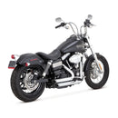 Vance & Hines Shortshots Staggered Exhaust for Harley 12-17 Dyna (excl. FLD) / Chrome  - Customhoj
