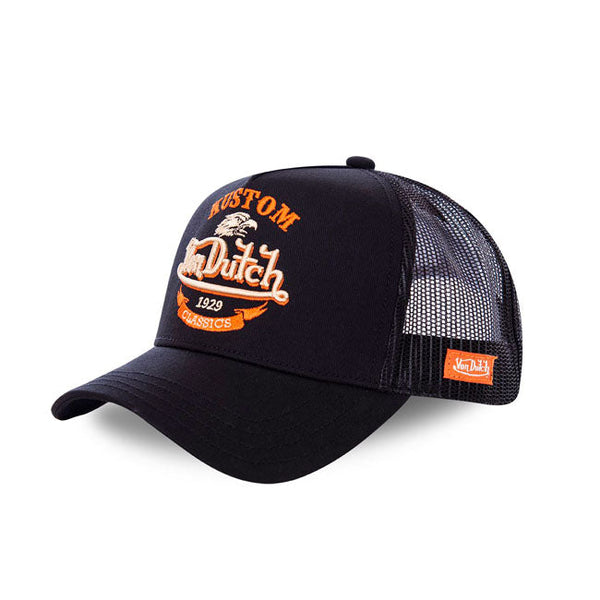 Von Dutch Eagle Trucker Cap black