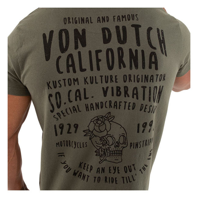 Von Dutch Handy T-Shirt Army Green