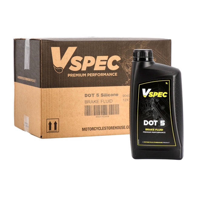 Vspec Brake Fluid DOT 5 Silicone 1L