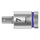 Wera Allen Head Sockets 7mm Wera Zyklop 3/8" Hex Socket Bit with Holding Function Metric Sizes Customhoj