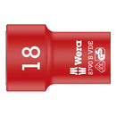 Wera Sockets 18mm Wera Zyklop Drive Sockets 3/8" VDE 8790B Customhoj