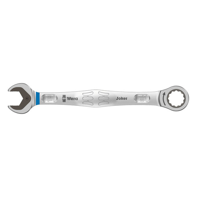 Wera Wrenches 19mm Wera Ratcheting Wrench Open/Box End Joker Metric Sizes Customhoj