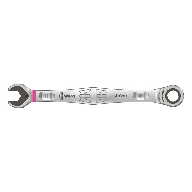 Wera Wrenches 8mm Wera Ratcheting Wrench Open/Box End Joker Metric Sizes Customhoj