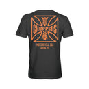 West Coast Choppers OG ATX Orange Print T-Shirt