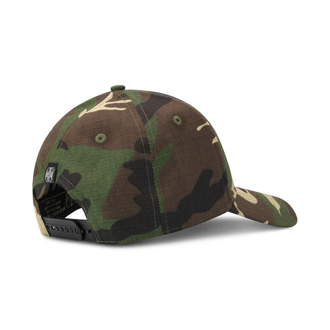 West Coast Choppers OG Cross Ripstop Roundbill Hat Camo