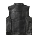 West Coast Choppers x 13 1/2 Dominator Leather Motorcycle Vest  - Customhoj