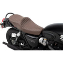 Z1R Low Profile Touring Seat for Triumph 18-19 Bonneville T100 / Brown  - Customhoj
