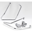 Zodiac Saddlebag Support Kit for Harley 94-22 XL Sportster (read note) (excl. XL1200s / XL883R) (Replaces OEM: 90799-94) / Chrome  - Customhoj