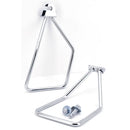Zodiac Zip Off Saddlebag Support Kit for Harley 86-99 5-speed Softail (excl. Deluxe / Fat Boy) / Chrome  - Customhoj