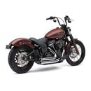 Cobra HD Softail Exhaust System FLDE Deluxe; FXLR Low rider; FLSL Slim; FXBB Street Bob 18-21 / Chrome Cobra Speedster Shorts RPT Exhaust Softail 12-21 Customhoj