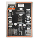 COLONY Skruvkit Harley 70-75 SHOVEL / Krom (OEM Stil) Colony Motor Screw Set HD 30-85 Customhoj