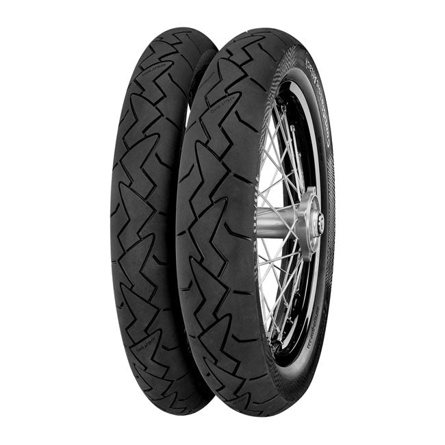 CONTINENTAL Däck 19" 100/90R19 M/C 57V TL Continental Conti ClassicAttack Framdäck MC 19" Customhoj