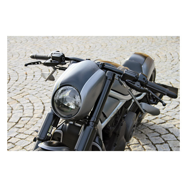 CULTWERK Damask / Gaffelkåpa / Bälg Cult-Werk 2-piece upper fork cover kit. Softail 18-21 / Dyna 06-17 / V-Rod 02-11 / Sportster 04-21 Customhoj