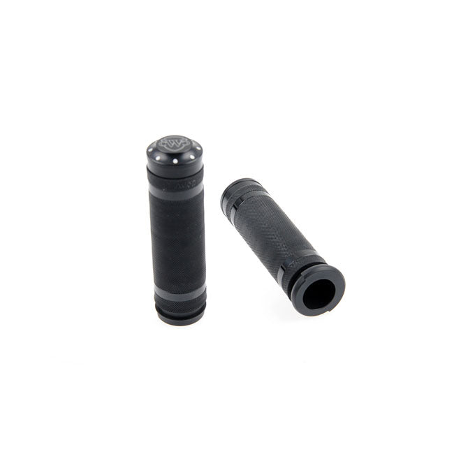 CULTWERK Handtag HD E-THROTTLE Cult-Werk Grooved Milled Handtag E-thr. Svart Customhoj