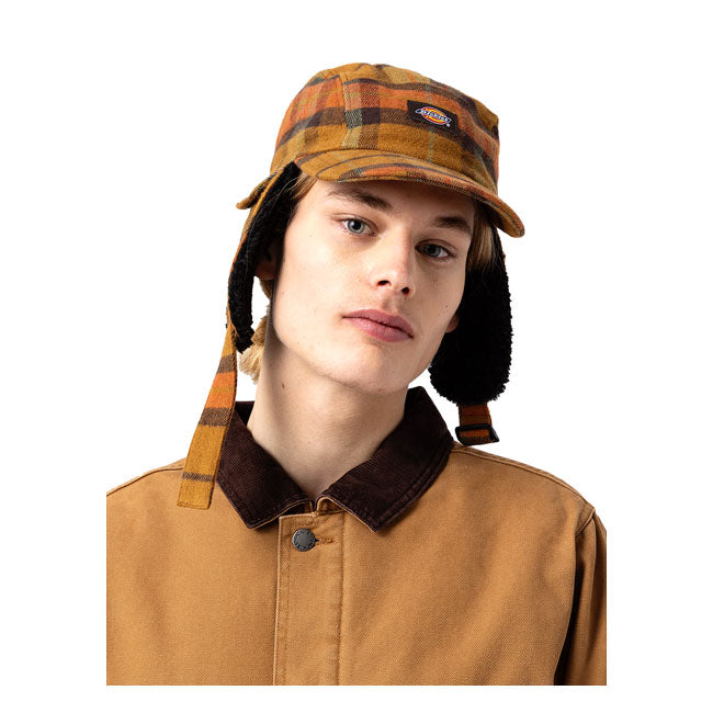 Dickies Hat Dickies King Cove Hat Check Gingerbread Customhoj