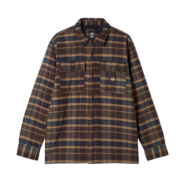 Dickies Shirt Gingerbread / S Dickies Moulton Shacket Customhoj