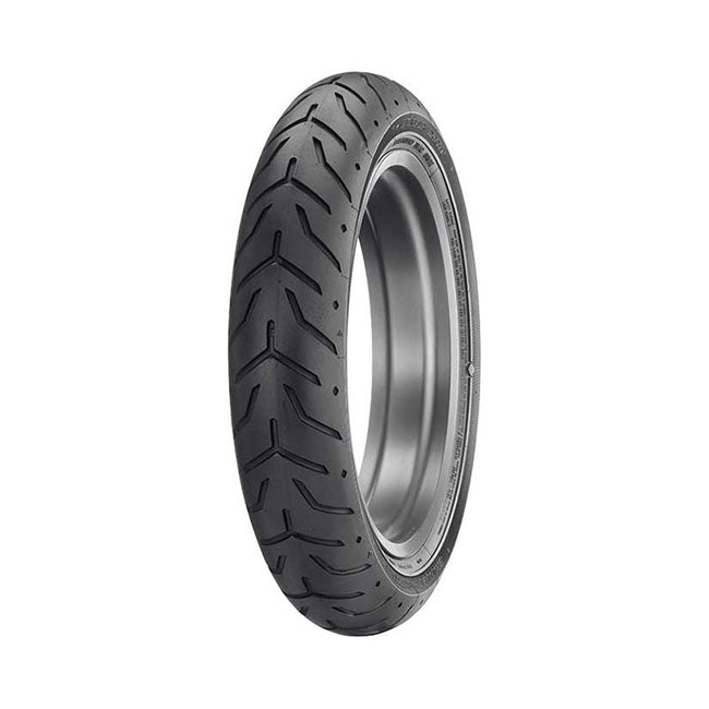 DUNLOP Däck 18" 130/70B18 63H Dunlop D408 Framdäck MC 18" Customhoj