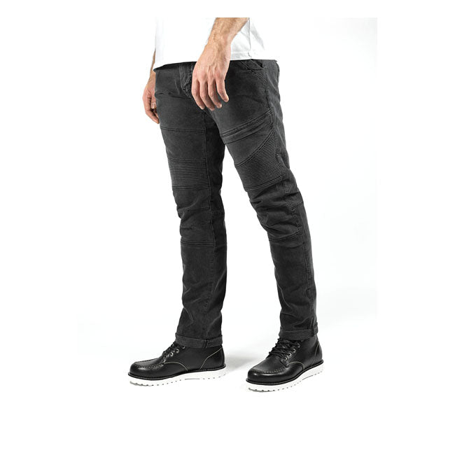 JOHN DOE Jeans med skydd John Doe Rebel Mono Jeans Grå Customhoj