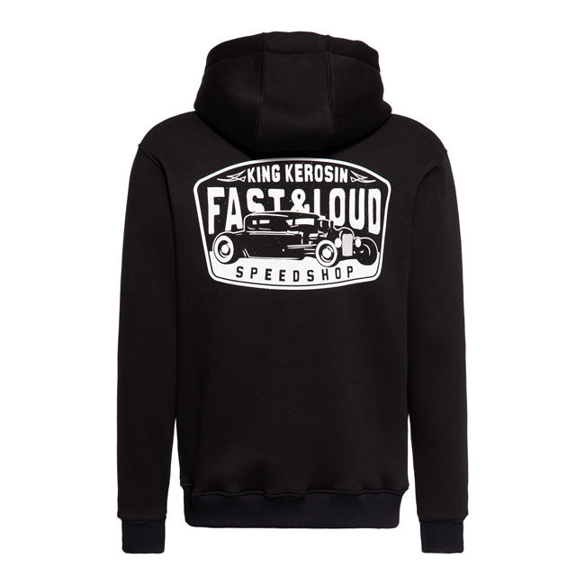 King Kerosin Hoodie King Kerosin Fast & Loud Hoodie Black Customhoj