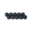 KURYAKYN Täckkåpor Sexkant Kuryakyn Kool Kaps Sexkantsskruv Flera storlekar Svart / Krom Customhoj