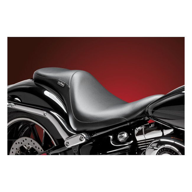 Le Pera HD Softail sadlar 13-17 FXSB Breakout Le Pera Silhouette Deluxe 2-Up Sadel Softail 84-17 Customhoj