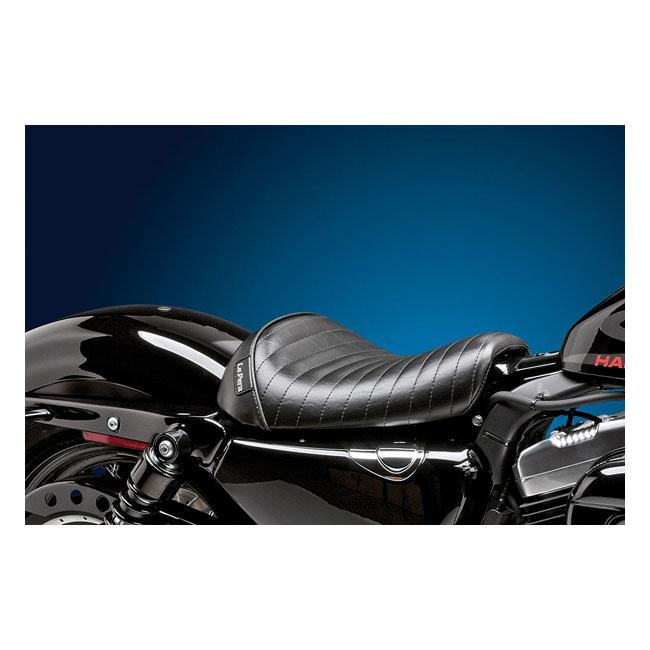 Le Pera HD Sportster sadlar Le Pera Bare Bones Solo Sadel. Pleated XL 10-21 3.3/4.5 Gal Customhoj