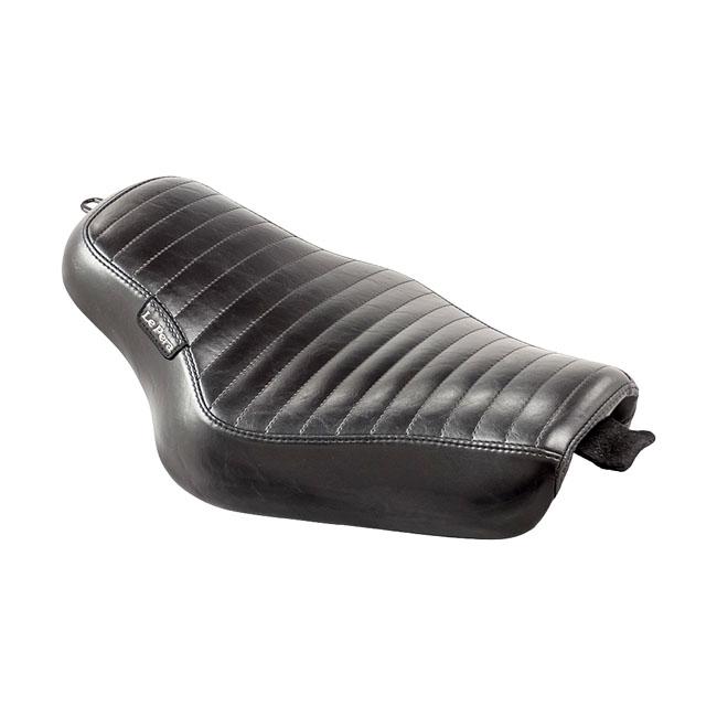 Le Pera HD Sportster sadlar Le Pera Streaker Solo Sadel. Black Pleated XL 04-21 3.3/4.5 Gal Customhoj