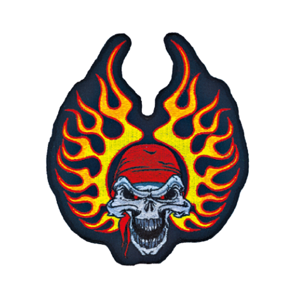 Lethal Threat Patch Lethal Threat Patch Flame Bandana Skull Customhoj