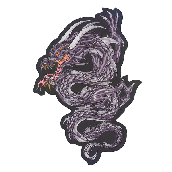 Lethal Threat Patch Lethal Threat Patch Gray Dragon Customhoj