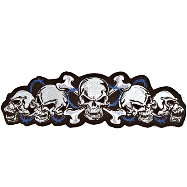 Lethal Threat Patch Lethal Threat Patch String Skulls Customhoj
