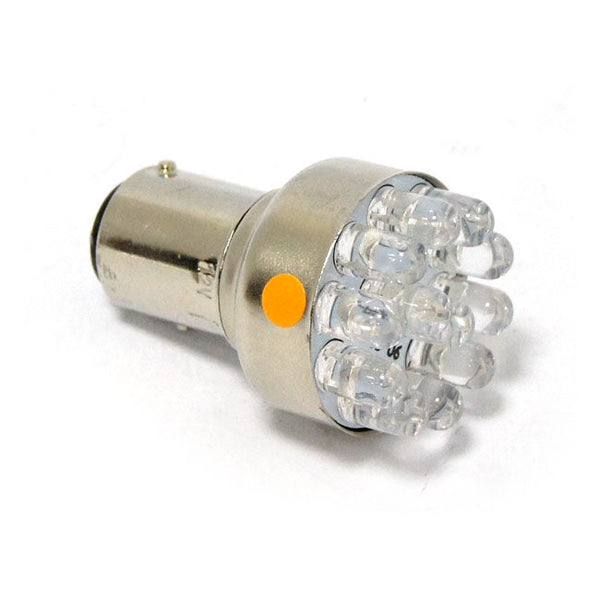 MCS 1157 Orange LED BAY15D 1157 Customhoj