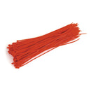 MCS Cable/Line Fastener Red / 11.5" (29cm) / 100 MCS Cable Straps Customhoj