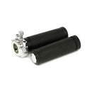 MCS Gashandtag komplett Krom OEM style Gashandtag Komplett Dubbelvajer HD 81-95 Svart / Krom Customhoj