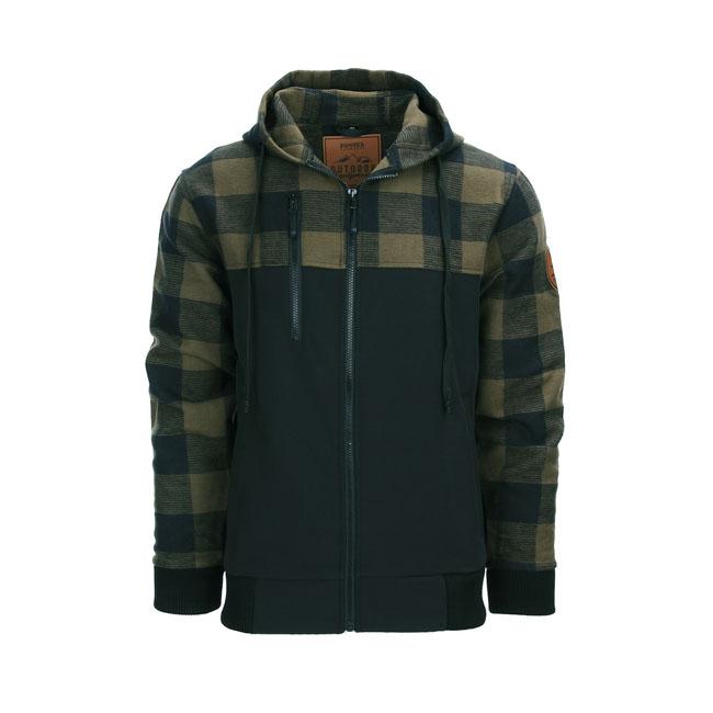 MCS Jacka Lumbershell Jacka Svart/Olive Customhoj