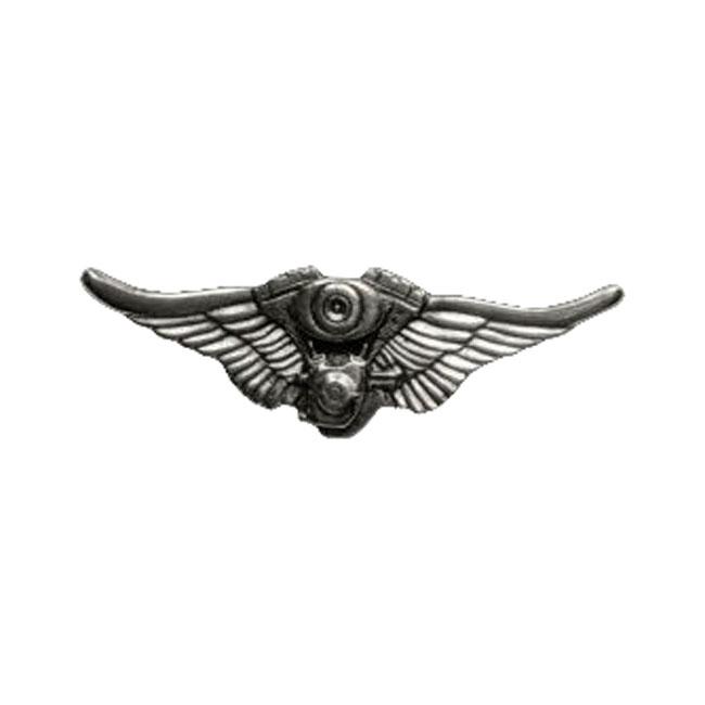 MCS Pin V-Twin Engine Wings Pin Customhoj