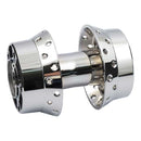 MCS Rear wheel hub HD Chrome MCS Rear hub assembly. OEM Style. FLT 00-01; FXD 00-05; FXST 00-07; XL 00-04 Customhoj