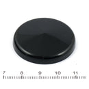 MCS Täckkåpor Universal SmoothTopps 1-7/16" (35mm) Diameter Emblem Svart / Krom Customhoj