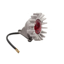 Motone Bakljus Blästrad Motone Big Fin Bakljus med fäste Svart / Blästrad Customhoj