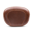 MUSTANG HD Softail ryggstöd 11-13 FXS; 12-17 FLS/S Mustang Vintage Sissy Bar Back Pad Wide Brun 11-13 FXS; 12-17 FLS/S Customhoj