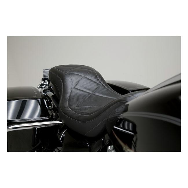 MUSTANG HD Touring/Trike sadlar Mustang Super Tripper Sadel Carbon Touring 08-21 Customhoj