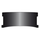 NATIONAL CYCLE Vindruta HD National Cycle repl adj Nedre Vindruta (style D) Svart Panhead 49-59 Customhoj