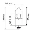 PHILIPS T4W Philips Lampa T4W Customhoj