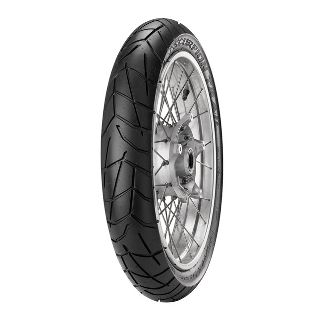 PIRELLI Däck 19" 110/80R19 57V (H) Pirelli Scorpion Trail Framdäck MC 19" Customhoj