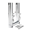 PM Nedre gaffelben HD PM Phatour 180 Front Wide Tire Kit. Touring 14-21. CC / Krom Customhoj