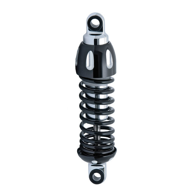 PROGRESSIVE SUSPENSION Stötdämpare HD FX/FXR 11" / Svart PS 430 Series Stötdämpare. FXR 82-94. 11-12.5" Svart / Krom Customhoj